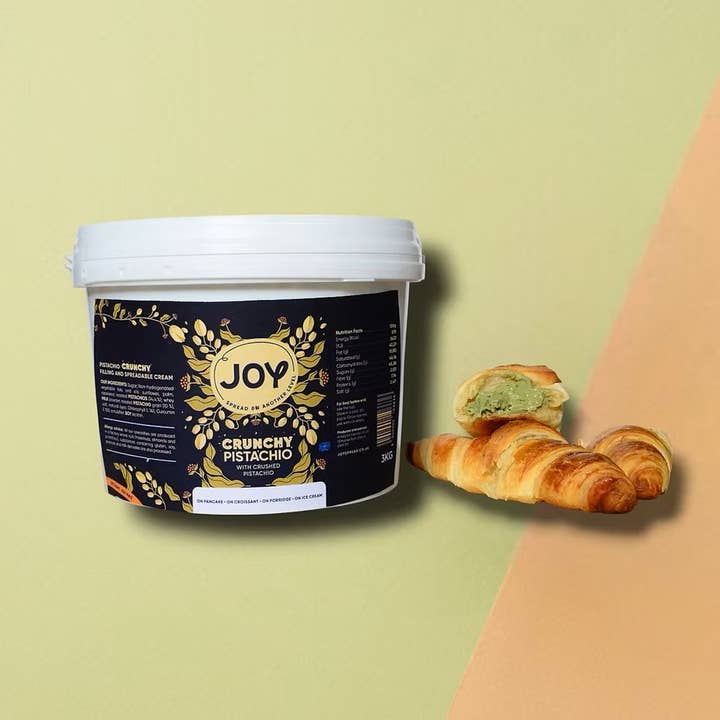 Pasta de Pistáchio Crocante Comercial por atacado de Joy