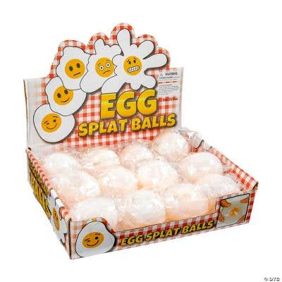 Fun Express - Wholesale Squishy Toy - Kids & Baby - EGG SPLAT BALLS