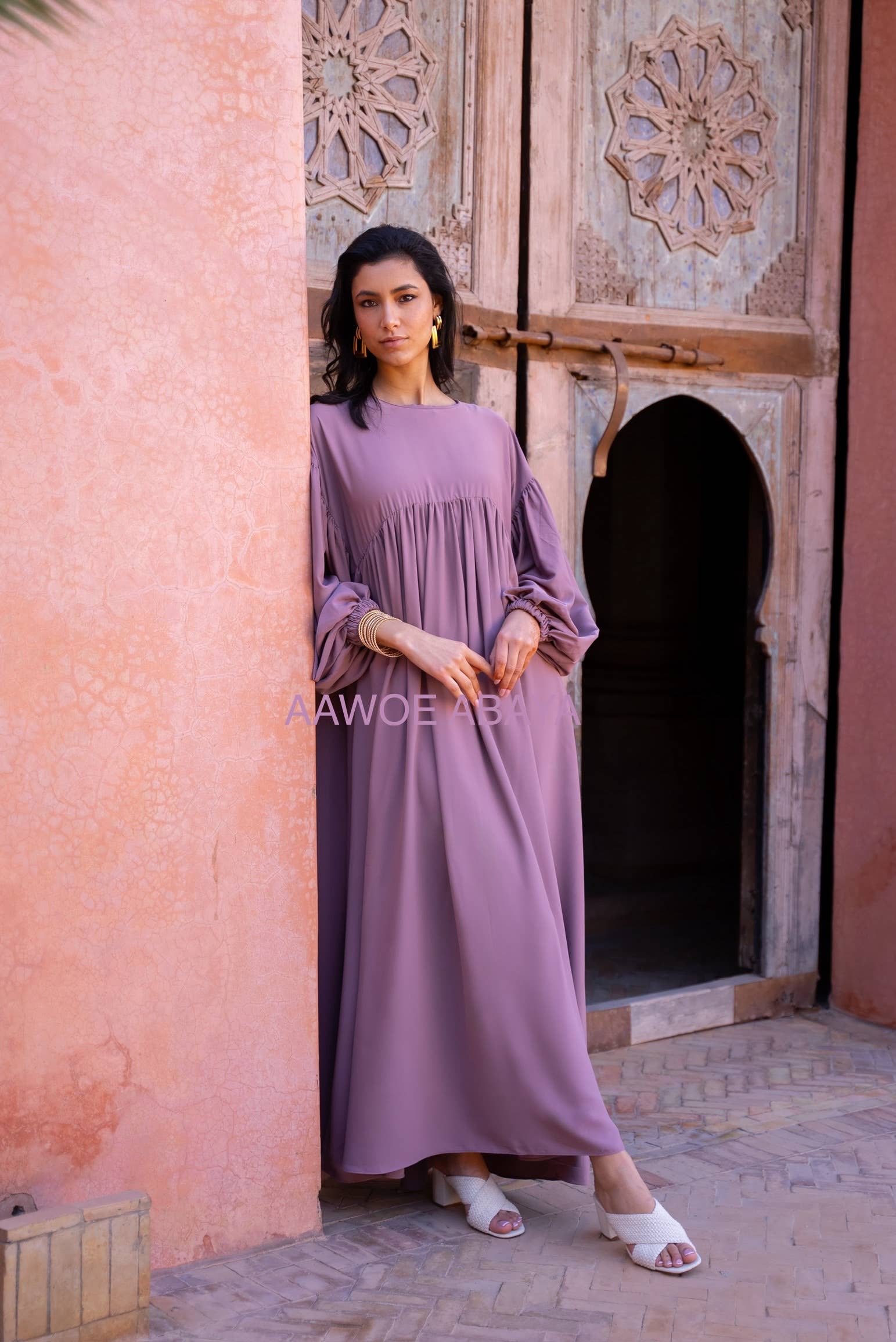 Aawoe Abaya - Wholesale Dress - Women's - Elegant Abaya Dress - 2413-ROB7