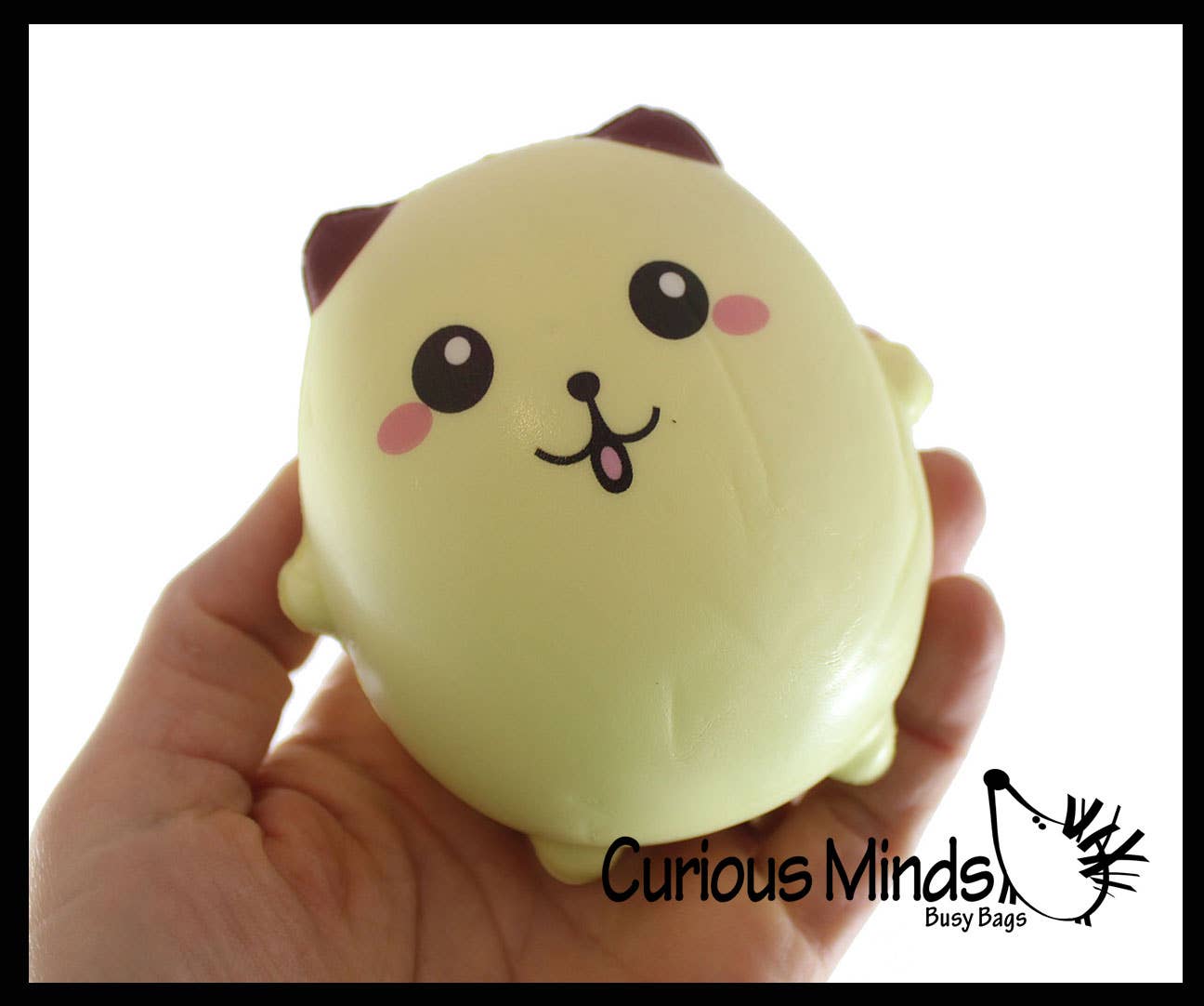 Curious Minds Toys - Wholesale Knijpbal - Kinderen en baby - 1 Schattige squishy speeltjes van Chunky Animals Slow Rise - Memory6