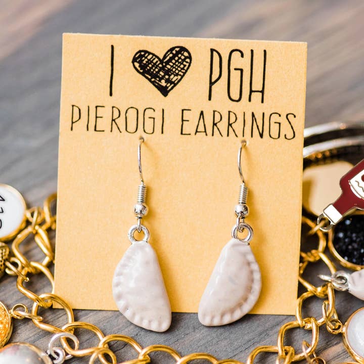Chirurgischer Stahl Mini Pierogi Ohrringe für den Großhandel von Songbird Artistry