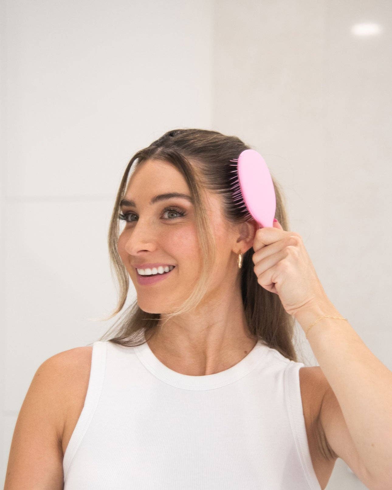 Framar Hair Brushes & Hair Accessories - Wholesale Hair Brush/Comb - FRAMAR Mini Hair Brush, Travel Hair Brush, Pink Mini Brush9