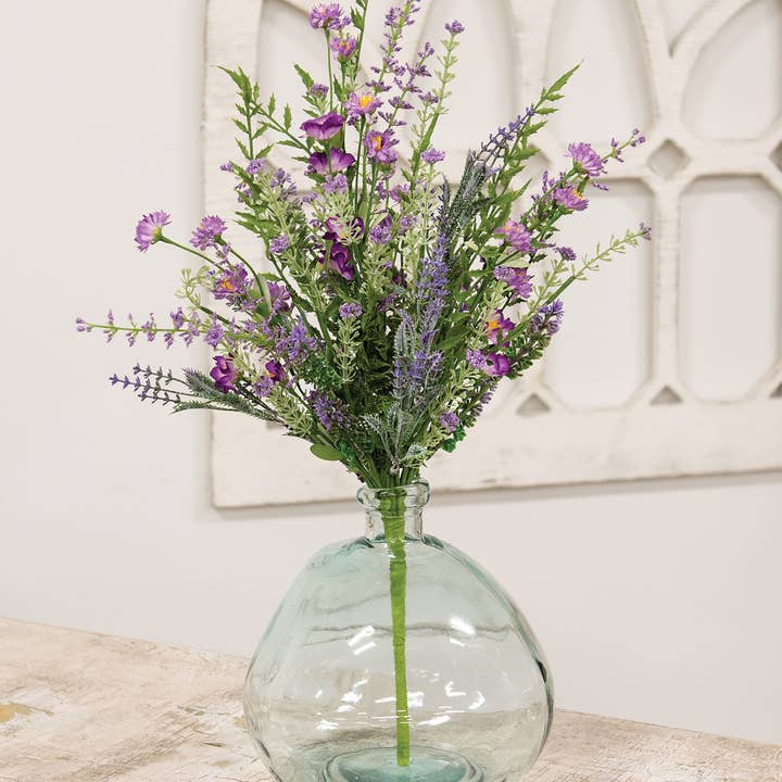 Col House Designs - Wholesale Artificial Flowers - Lilac & Lavender Blossoms Spray