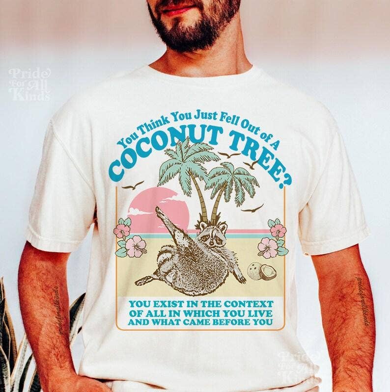 TheKingShirt - Wholesale Tunic - Women's - Coconut Tree Fall Meme Tee - Kamala Harris 2024 Shirt1