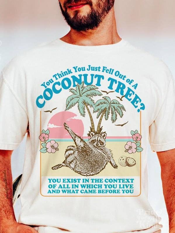 TheKingShirt - Wholesale Tunic - Women's - Coconut Tree Fall Meme Tee - Kamala Harris 2024 Shirt1