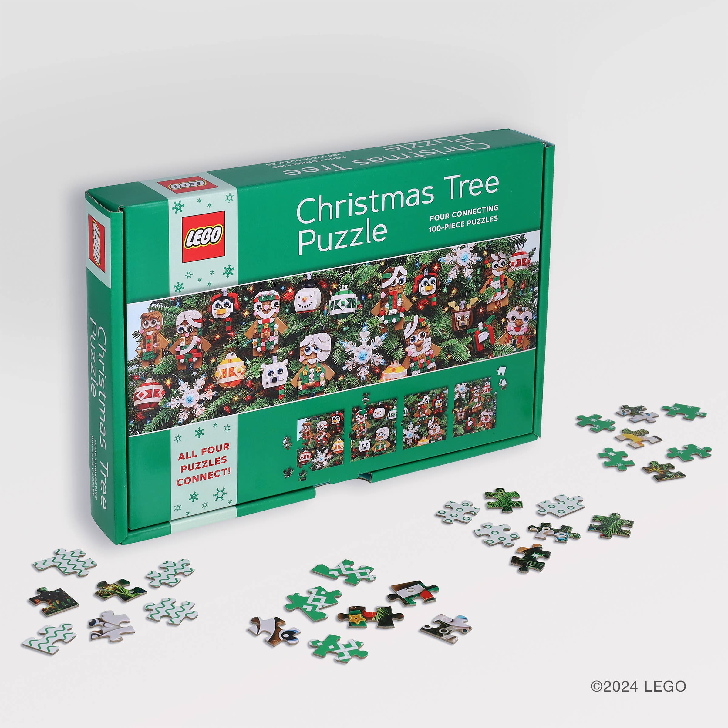 Chronicle Books - Wholesale Puzzle - Adult - LEGO Christmas Tree Puzzle3