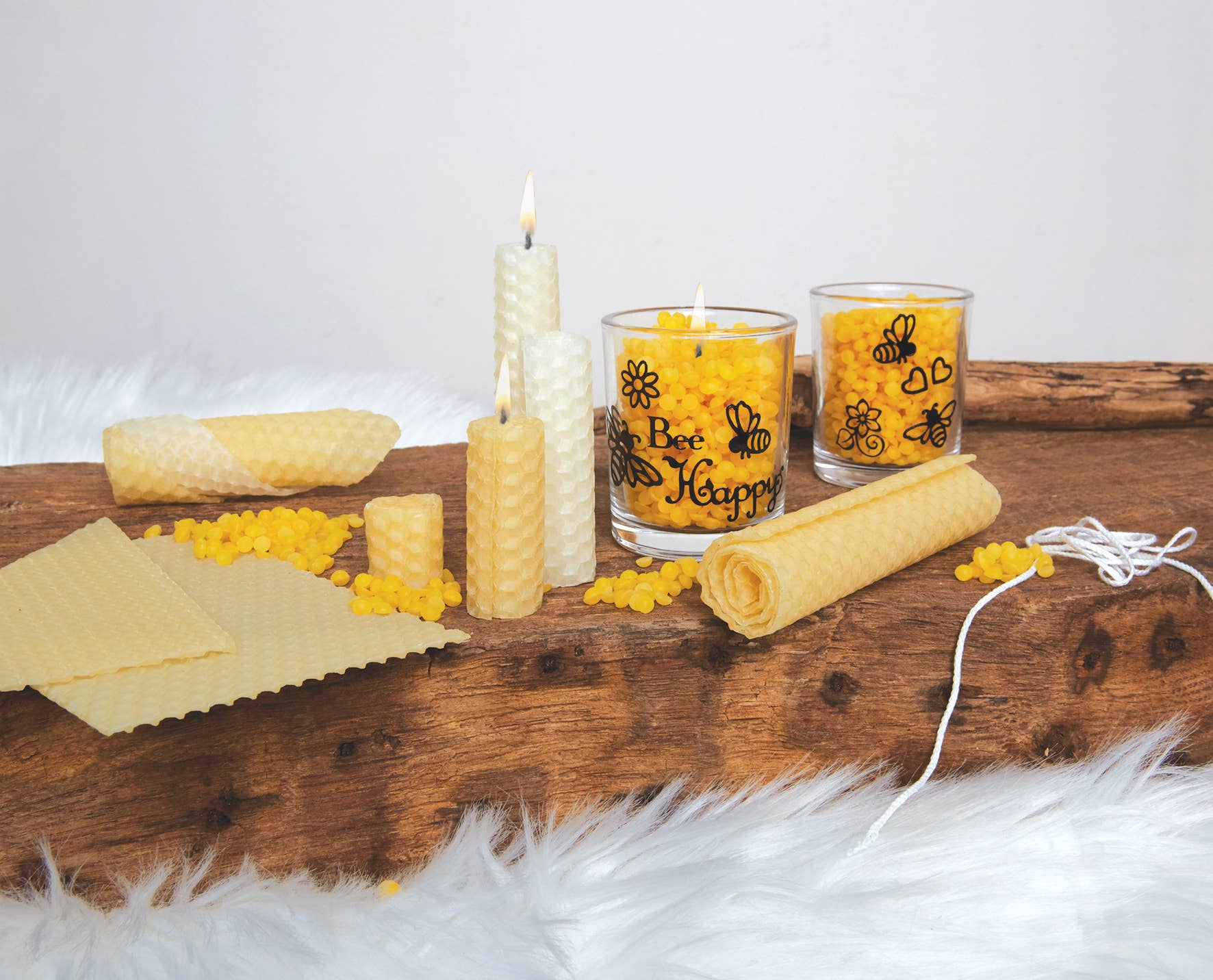 West Design Products - Vente Matériels de bricolage - Kit de bougies en cire d'abeille naturelle House of Crafts3