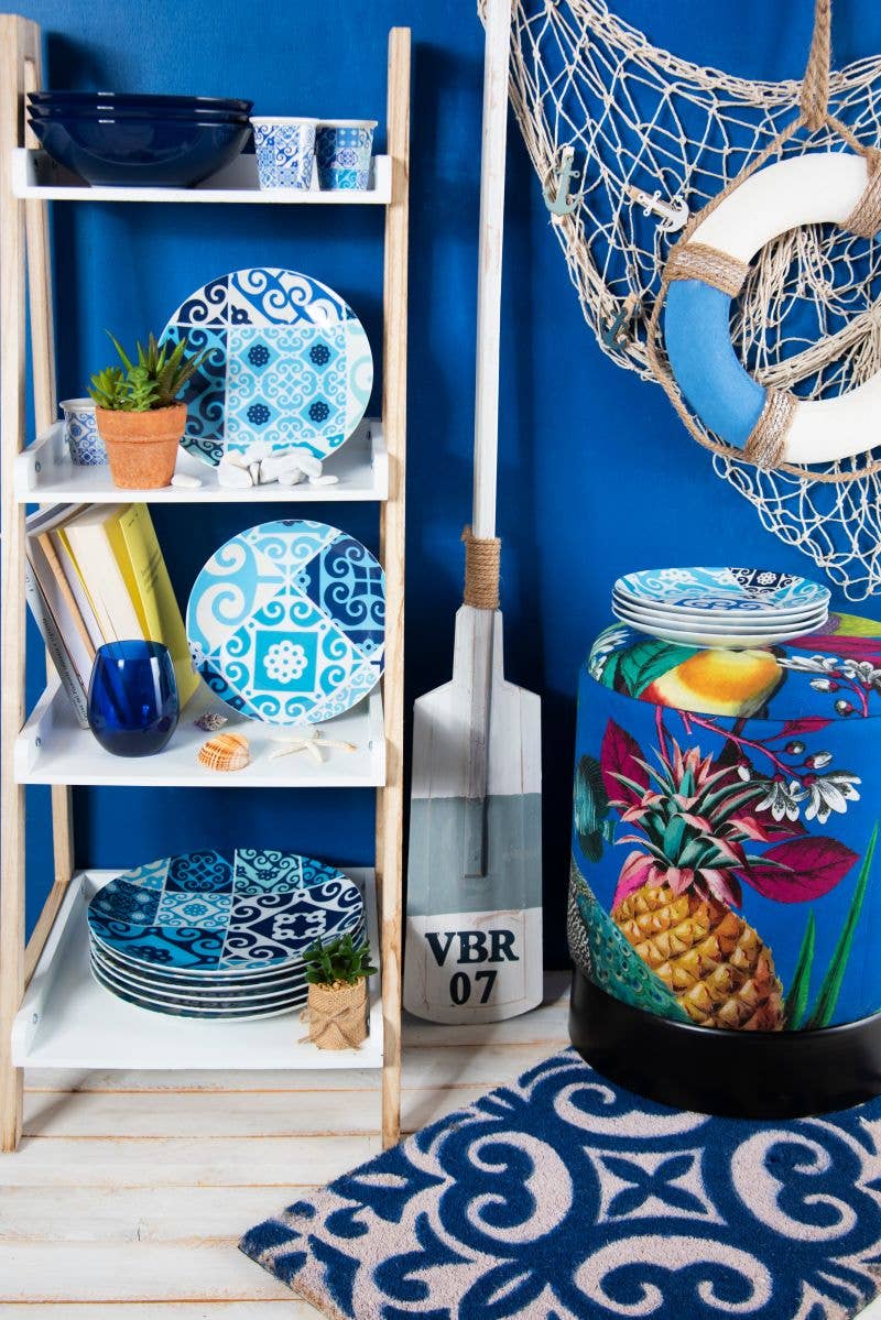 multicolore Paillasson Boheme Bleu 60x40 cm en vente sur Faire2