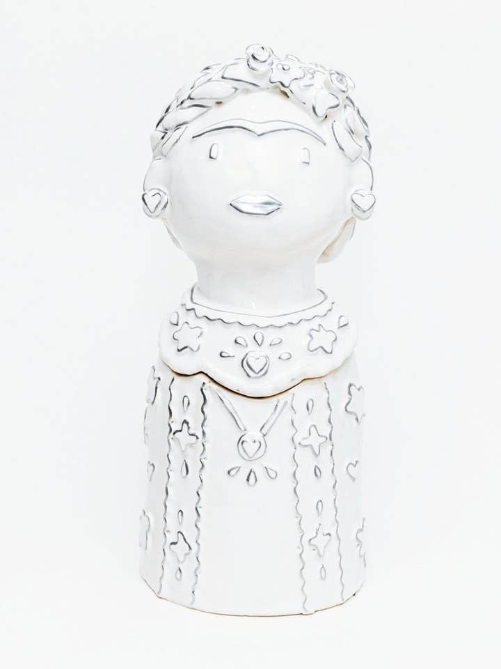 Frida Cookie Jar for wholesale by Hazy Mae