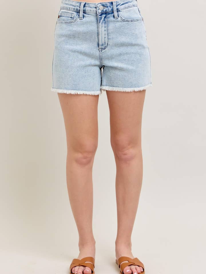 HW Mineral Wash Cut-Off Shorts for wholesale by Judy Blue Jeans