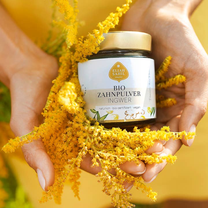 Eliah Sahil - Wholesale Teeth Whitener - Organic teeth whitening powder ginger2