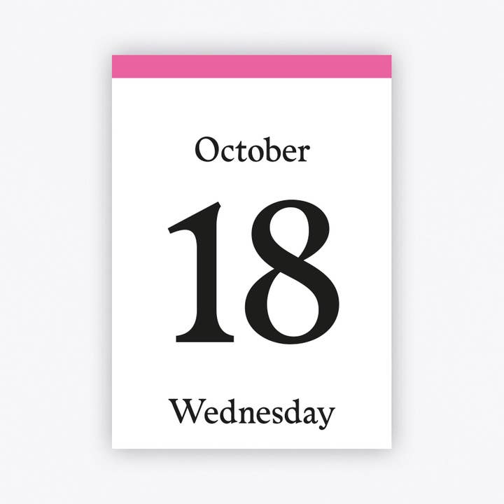 Verlag Hermann Schmidt – Calendário por atacado – Typodarium 2023 - Calendário tipográfico de 365 dias6