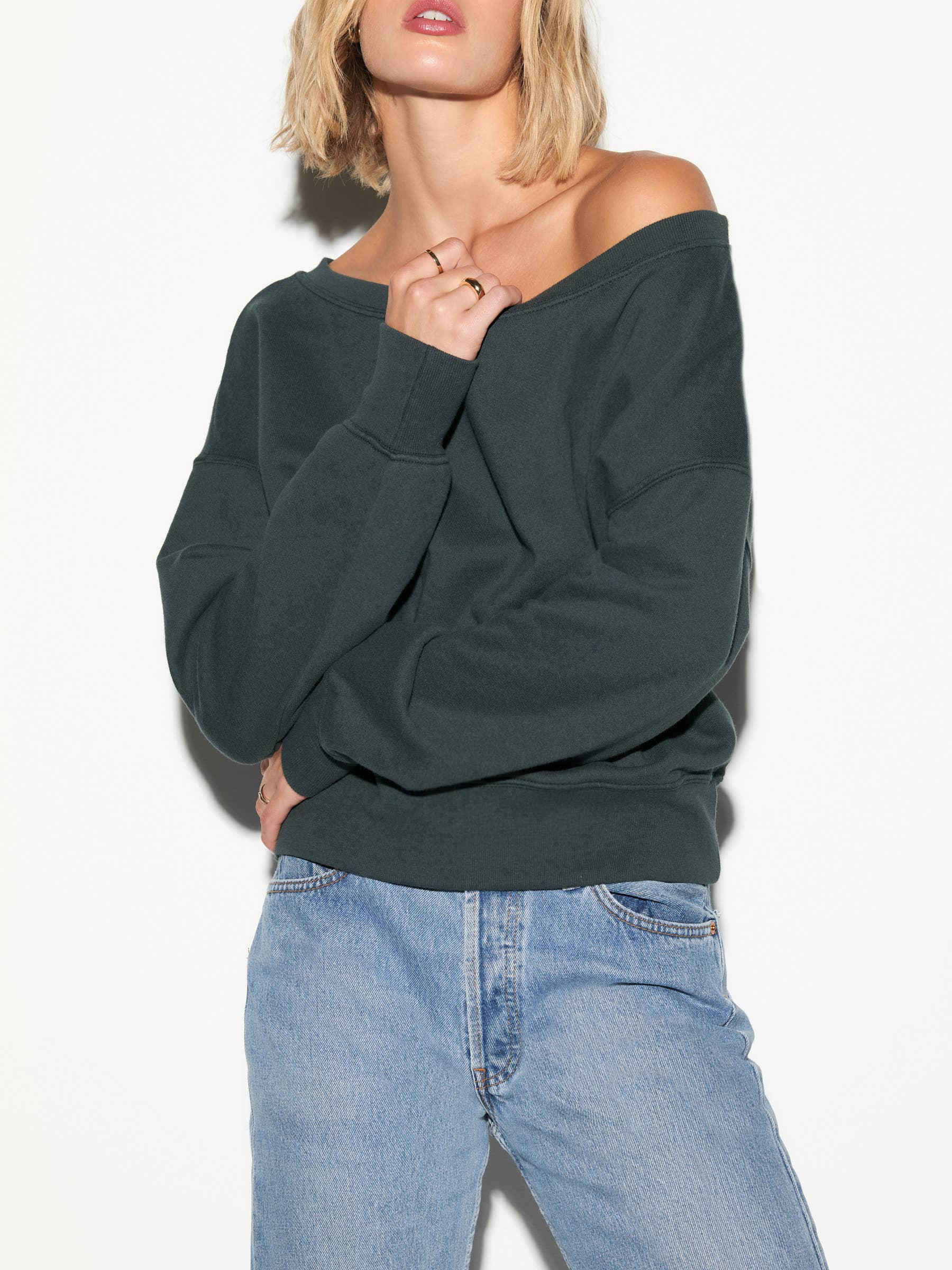 Spiritual Gangster – Sweatshirt - Mulher por atacado – La Vida Ombro23