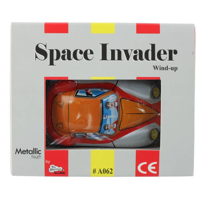 Tribal Trade GmbH - Wholesale Decorative Figurine - Space Invader or white wind-up car8