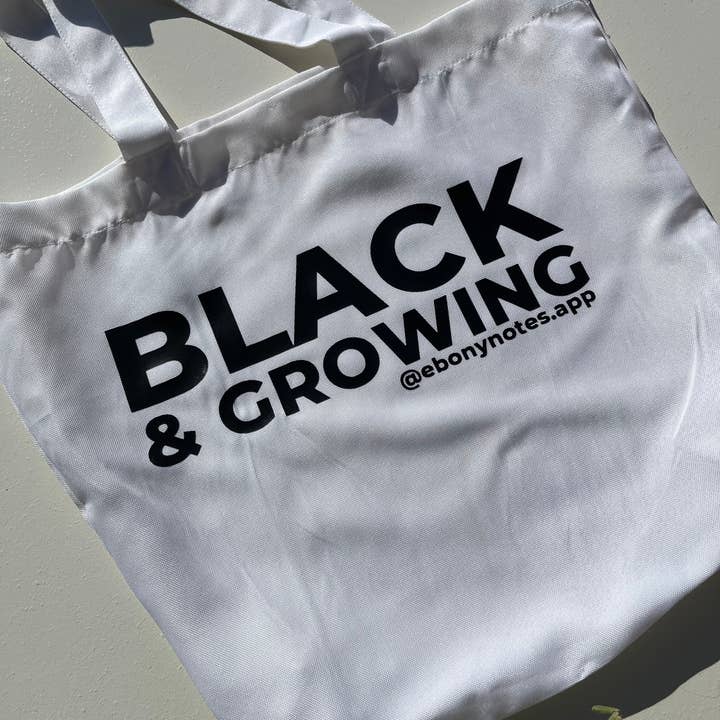 Ebony Notes Company - Wholesale Tote Bag - Unisex - Black & Tote Bag2
