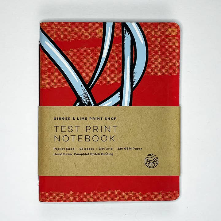 Taccuino di prova tascabile - Tangle OG per la vendita all'ingrosso da parte di Ginger & Lime Print Shop