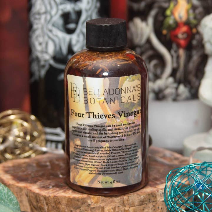 Four Thieves eddike for engroshandel hos Belladonnas Botanicals