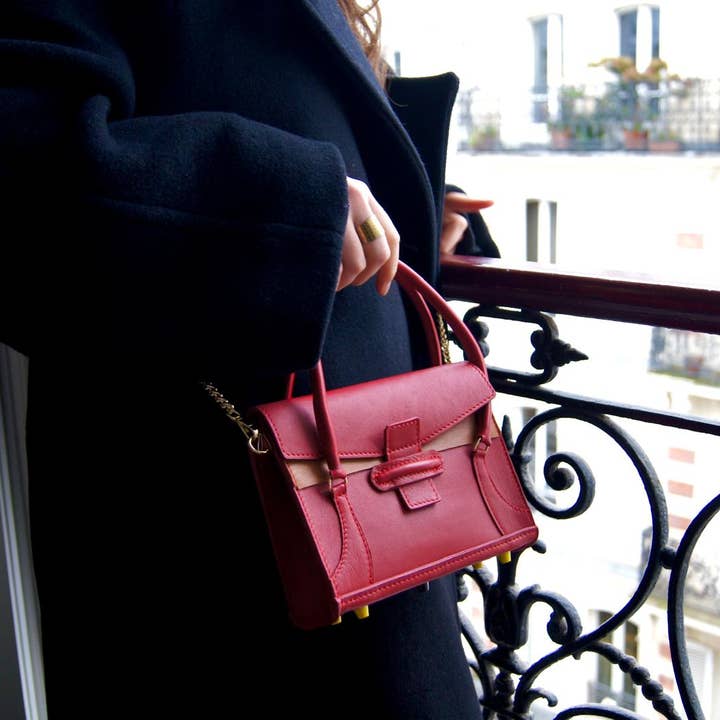 Vanessa Réveillon - Wholesale Top Handle Bag - Women's - "Jeannette" bag size XS2