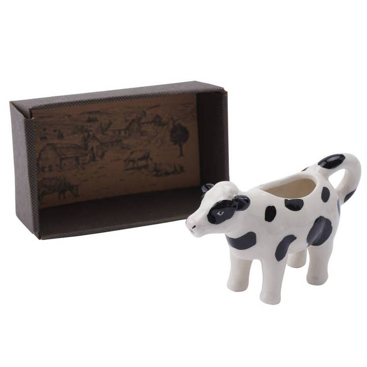 CGB Giftware - Wholesale Jug - Great British Dairy Co. Mini Cow Milk Jug