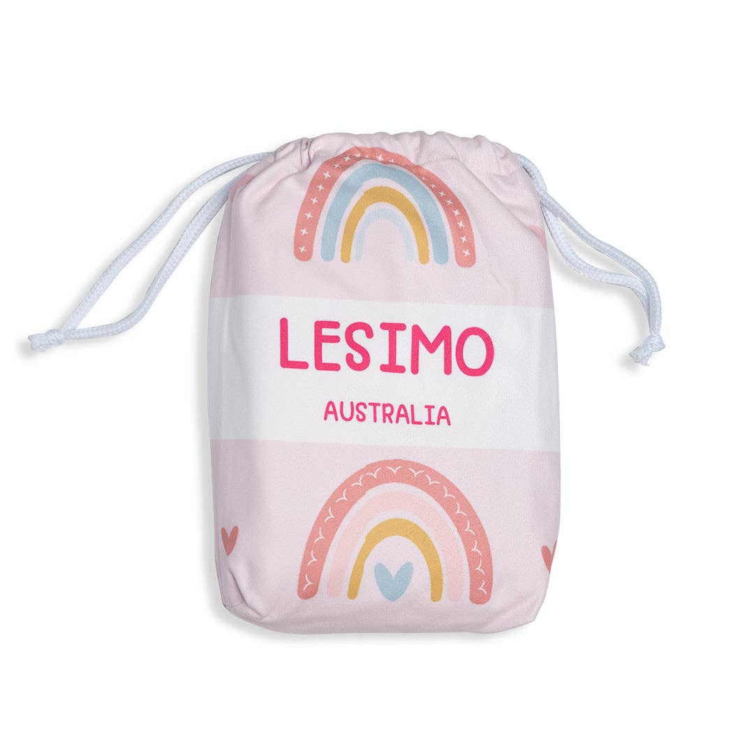 LESIMO - Wholesale Hooded Towel - Kids & Baby - Sand Free Kids Hooded Towel - Rainbow6