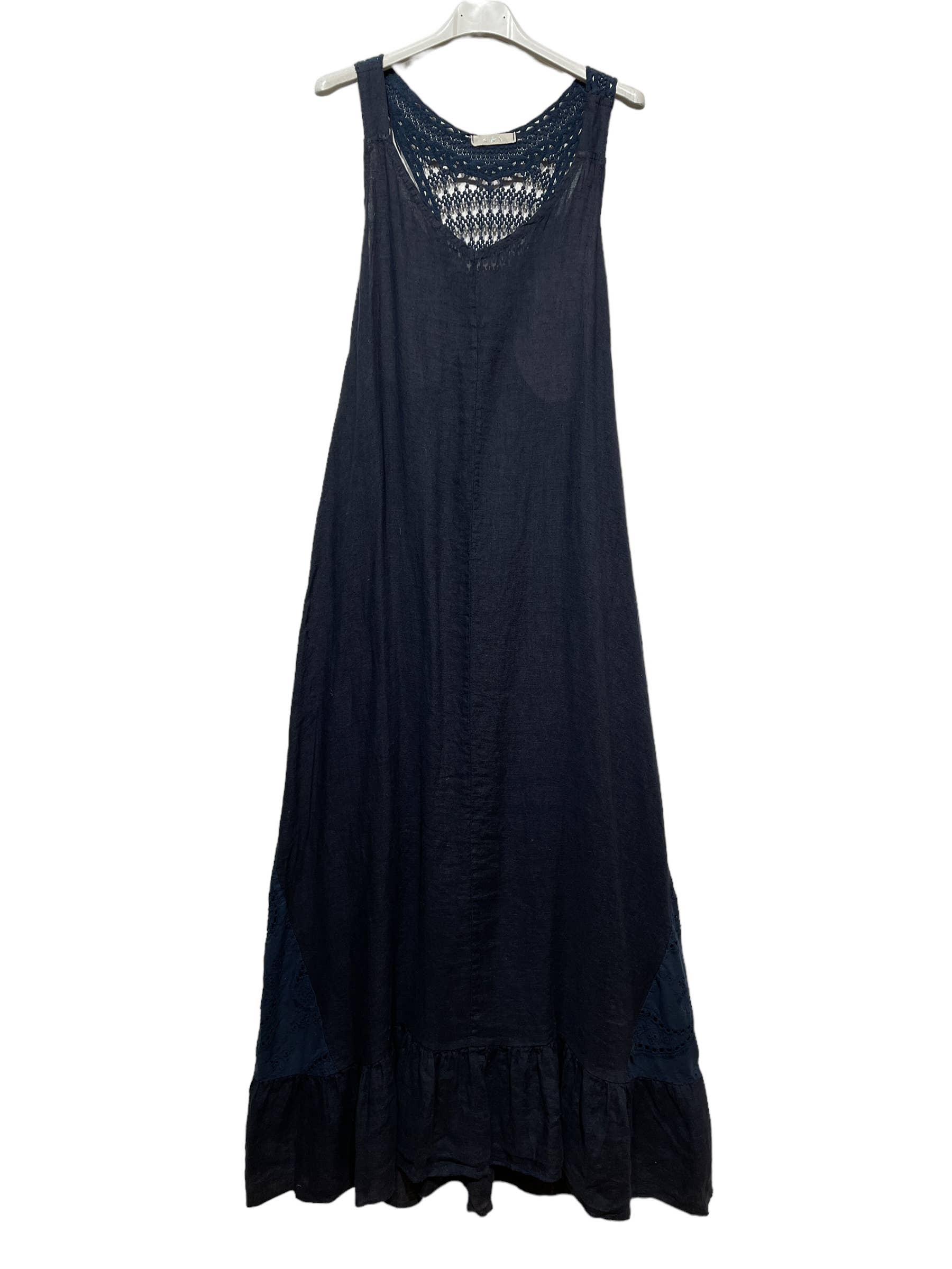 LINEN & COTTON HOUSE – wholesale Dress – Women's – 8521LONG DRESS IN LINE SUMMER CLOTHING9