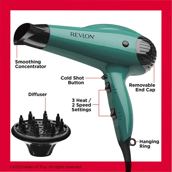 iTech361 - Wholesale Hair Dryer - Revlon Volume Booster Hair Dryer | 1875W for Voluminous Lift3