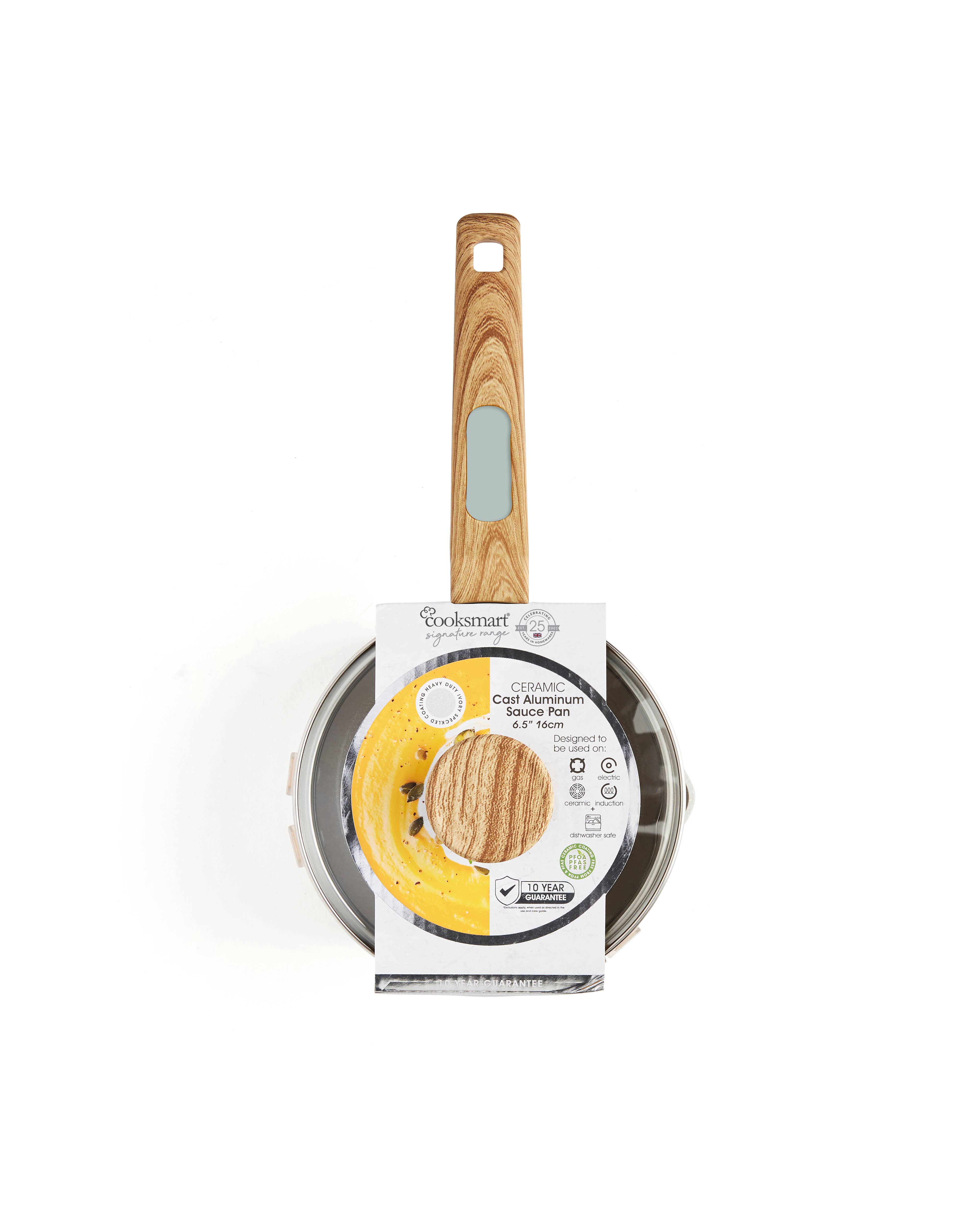 Cooksmart - Wholesale Saucepan - Sauce Pan with Lid 16cm3