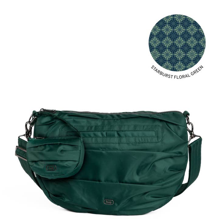 Lug - Wholesale Crossbody Bag - Women's - Scuffle Pleated Crossbody Bag with Disco Pouch15