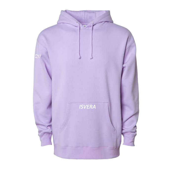 ISVERA Victory Pullover Hoodie//Lavendel voor wholesale door ISVERA