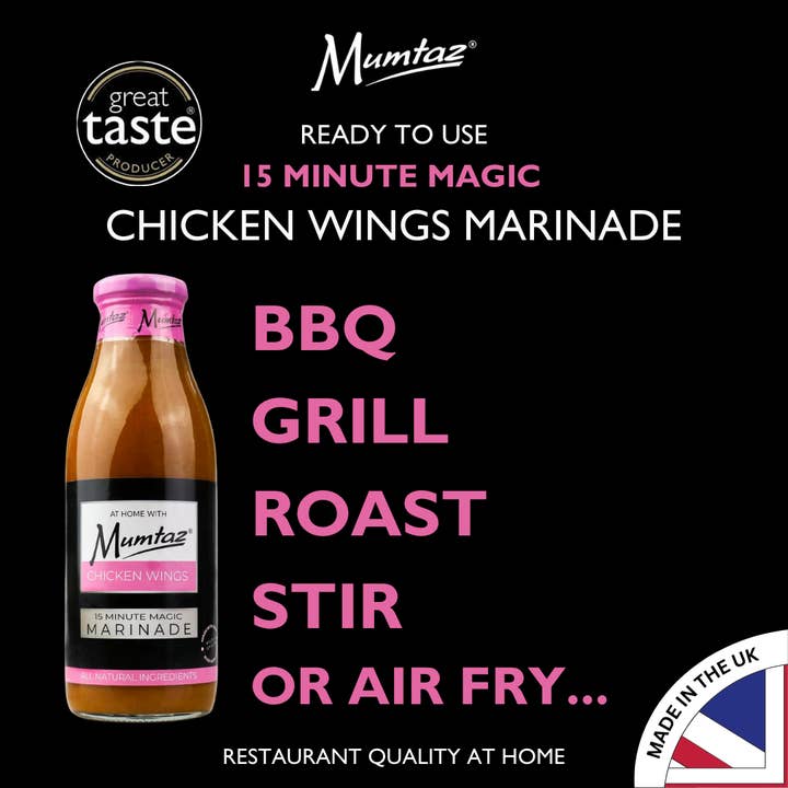 Mumtaz – wholesale Marinade – Mumtaz Chicken Wings Marinades Pack - 6x500g1