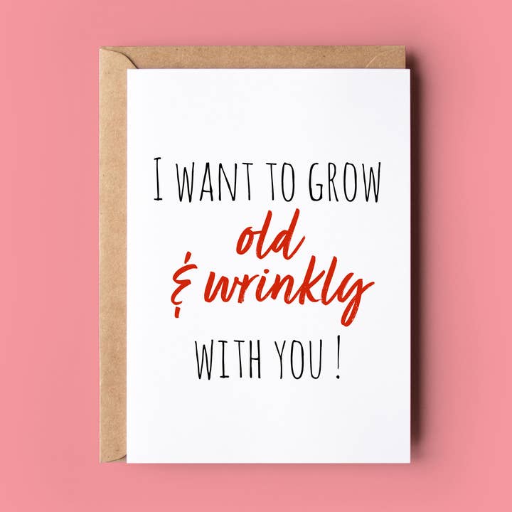 Gammel & Rynket for engroshandel hos Wonky Cards