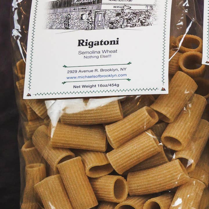 Michaels of Brooklyn – wholesale Pasta – Långsam torkad Rigatoni Pasta