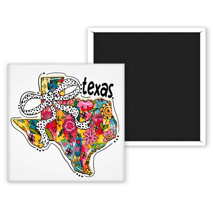 Texas State... 2x2 Magnet for wholesale by Chic Magnet Co.