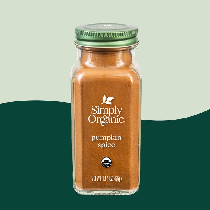 Pumpkin (Pie) Spice, Certified Organic, Kosher 1.94 Oz for wholesale by Simply Organic