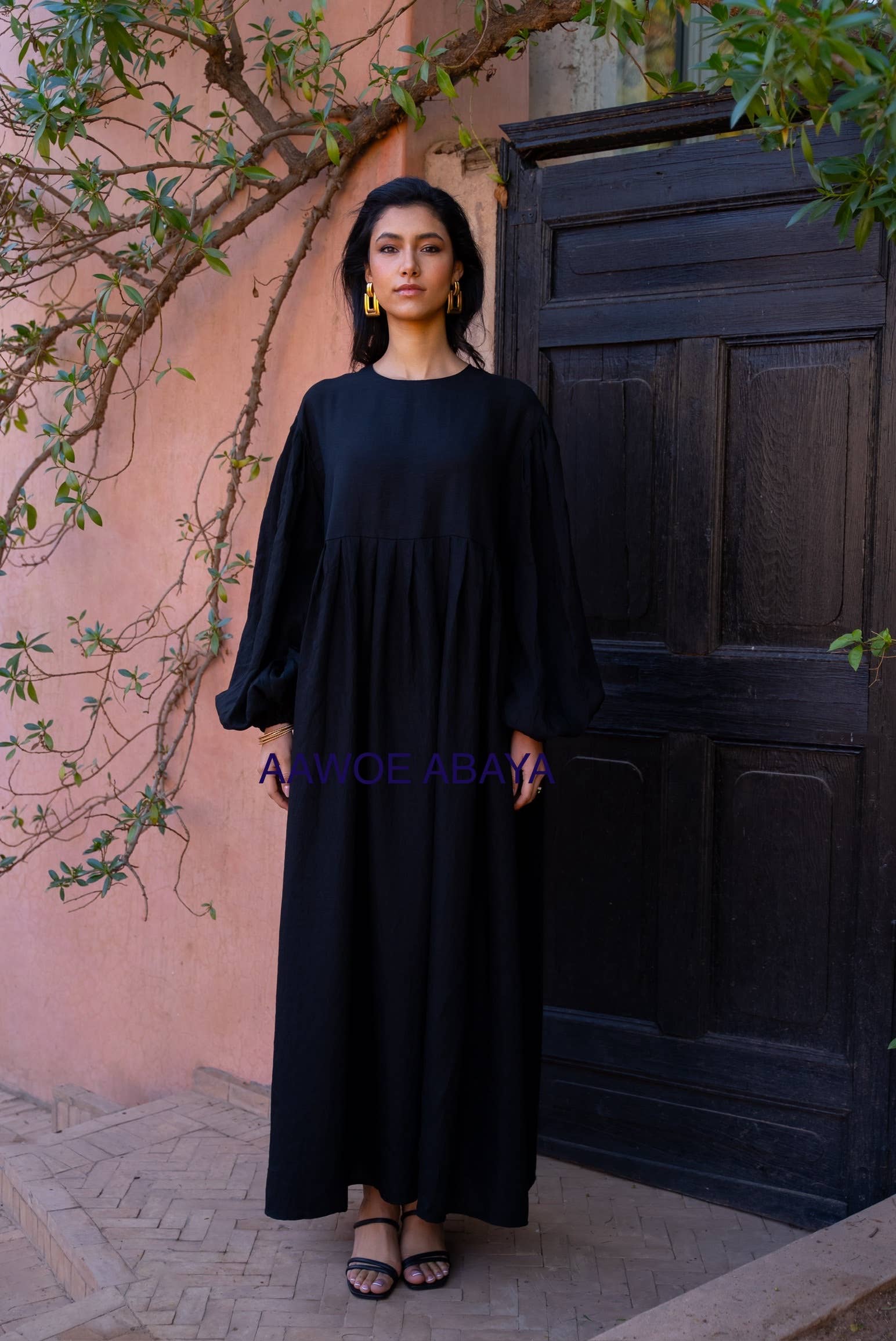 Aawoe Abaya - Wholesale Dress - Women's - Elegant Abaya Dress - 2413-ROB0