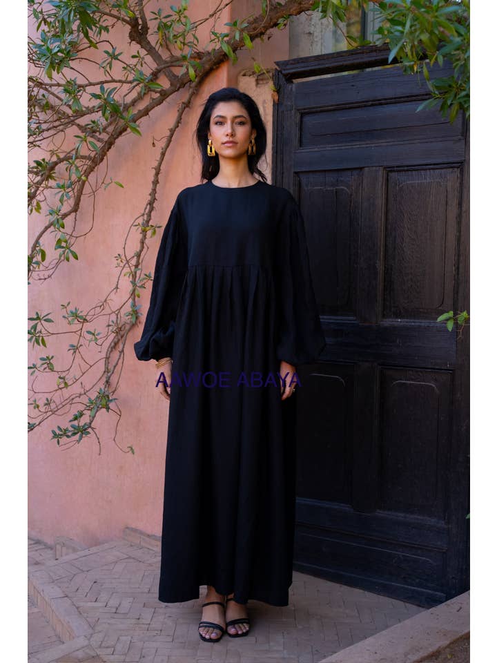 Aawoe Abaya - Wholesale Dress - Women's - Elegant Abaya Dress - 2413-ROB