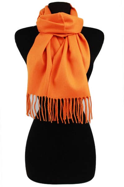 Cap Zone – wholesale Scarf – Women's – Cashmere Feel Fringed Scarves4