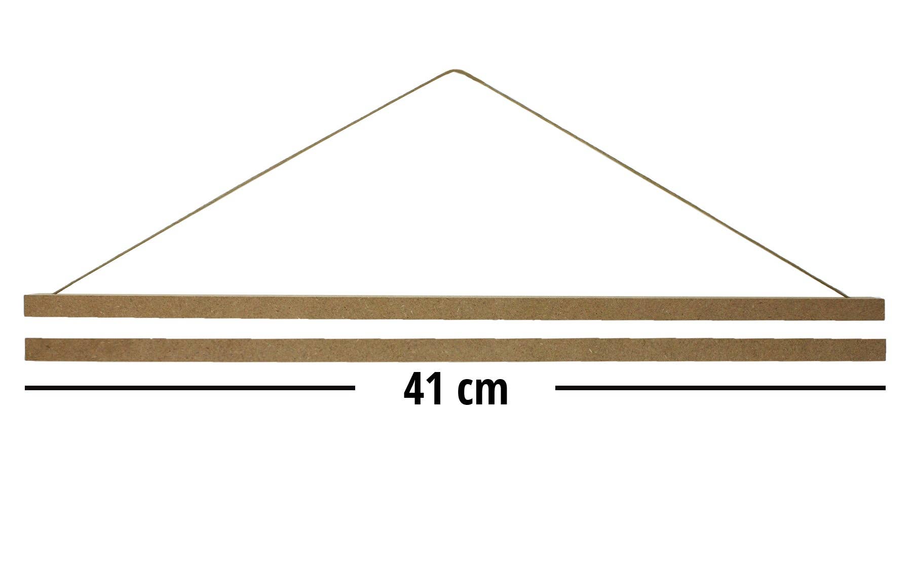 Close Up GmbH - Vendita all'ingrosso Poster - Striscia magnetica per poster 41cm coppia di MDF naturale4