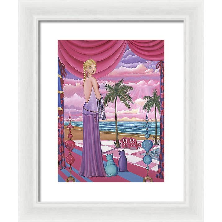 Sharon Tatem Fashion LLC - Wholesale Art Print - Melissa - Framed Print14