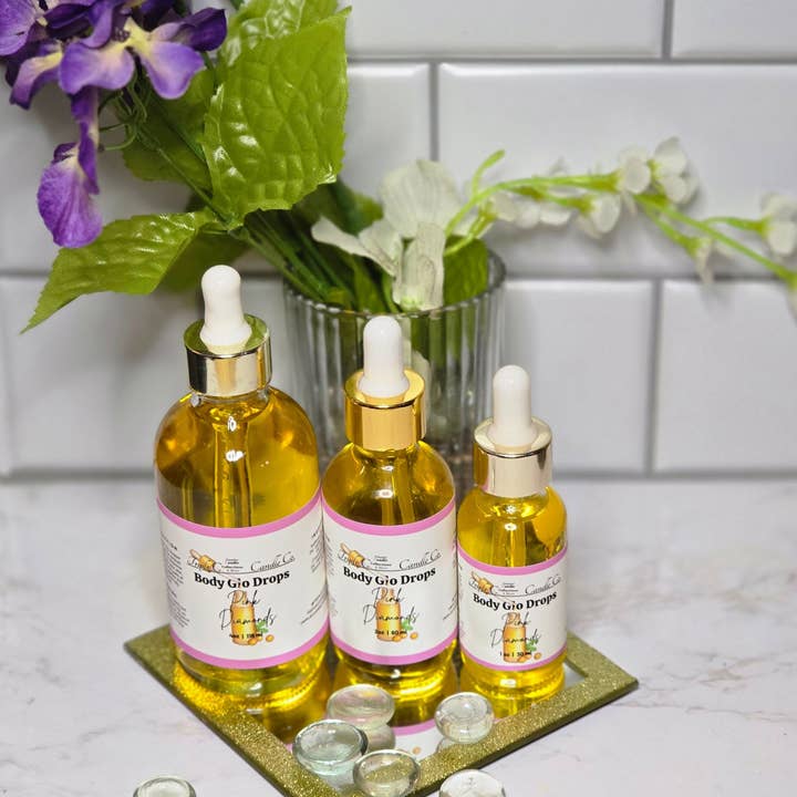 Body Glo Drops for wholesale by Triple C Candle Company