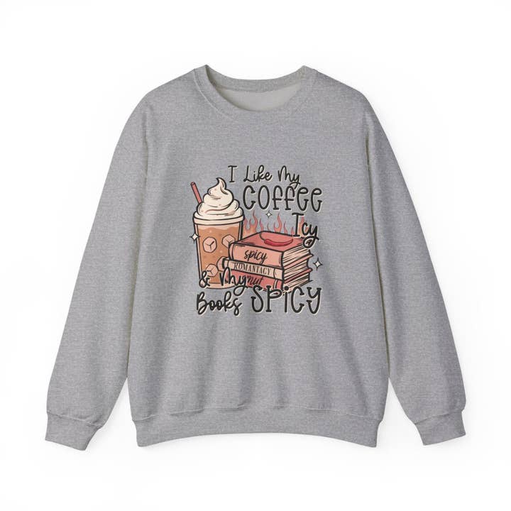I Like My Coffee Icy Sweatshirt for wholesale by MagicMerchEmporium