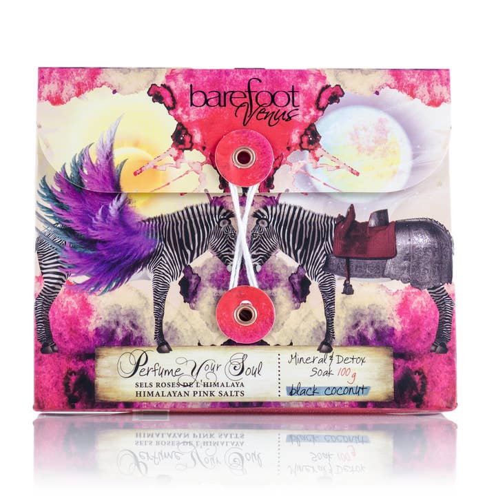 Noix de coco noire | Mini bain pour la vente par Barefoot Venus