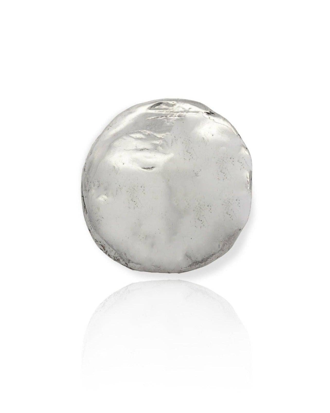 Dea Dia – wholesale Cocktail/Statement Ring – Silver Lunar Månring5
