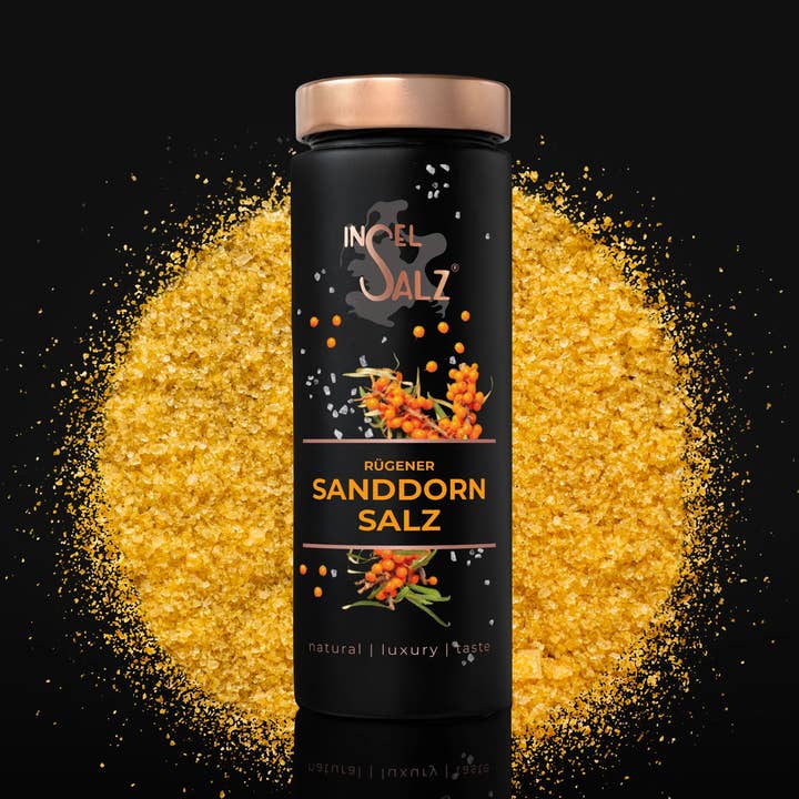 SANDDORNSALZ Vorteilsglas für den Großhandel von Insel-Salz