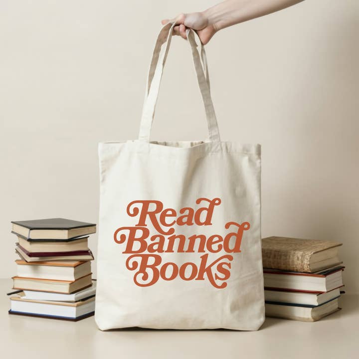 Read Banned Books Social Justice Reader Book Lover Tote Bag for wholesale by Indigo Maiden