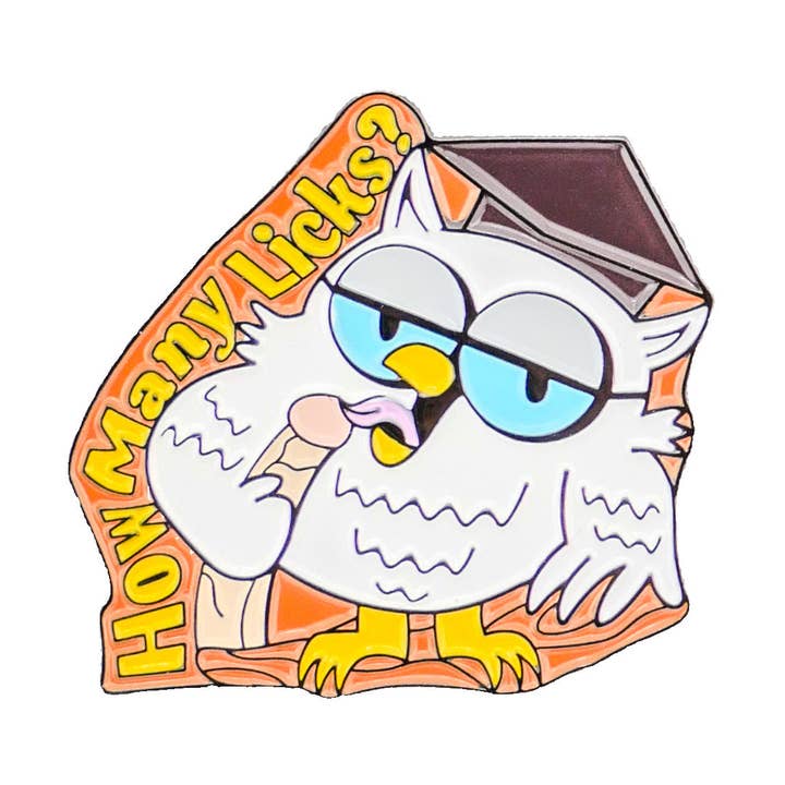 How many licks? Owl Ball Marker for wholesale by Ballmarkers.com