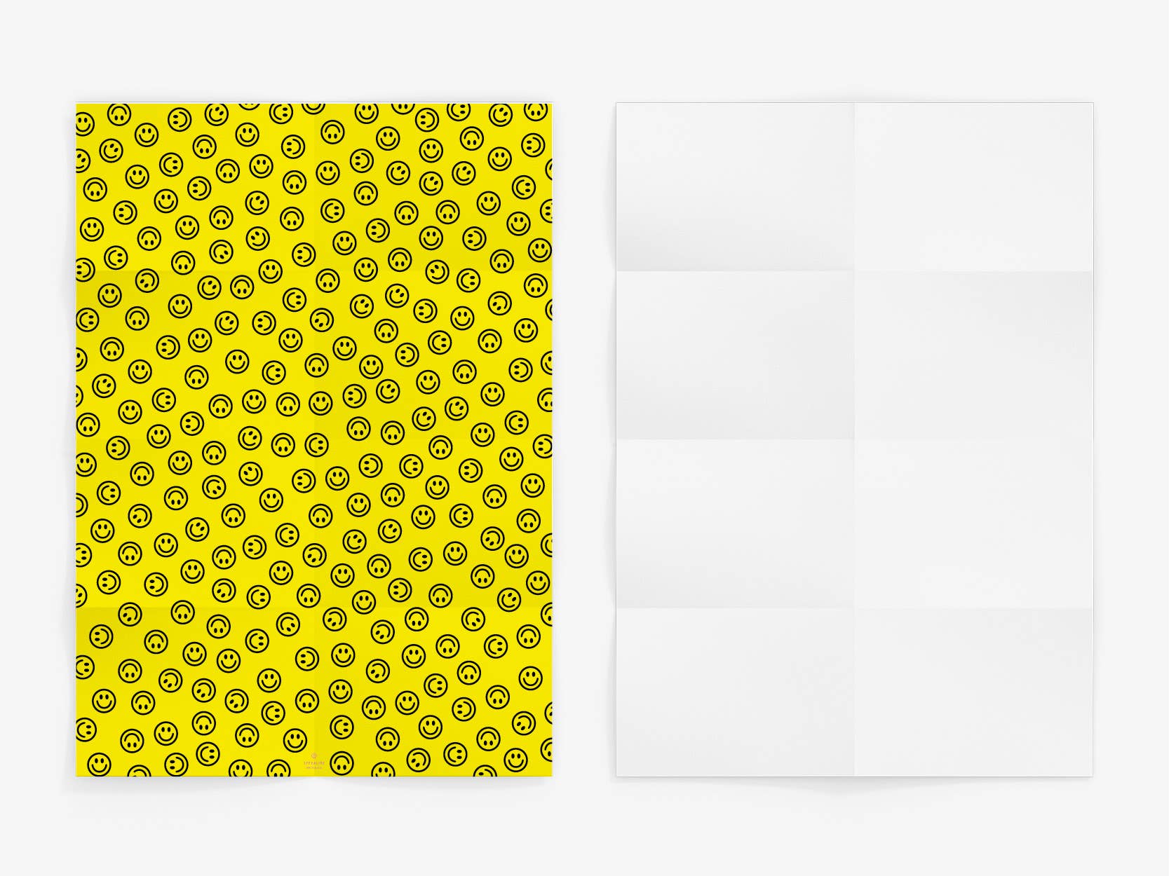 typealive - Wholesale Flat Wrap - Gift sheets/Smiley No. 13