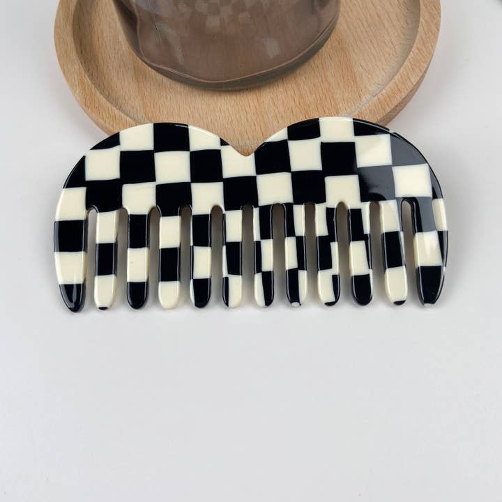 TheDivaSoap - Wholesale Hair Brush/Comb - M-shaped wide-tooth hair comb