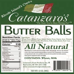 Catanzaro Food Products - Wholesale Cookie - Italian Butter Ball Cookies1