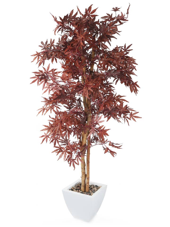 Artificial 5ft 6" Chestnut Brown Japanese Maple Tree for wholesale by Closer2Nature